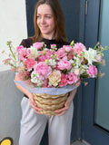 Pink Basket Bliss